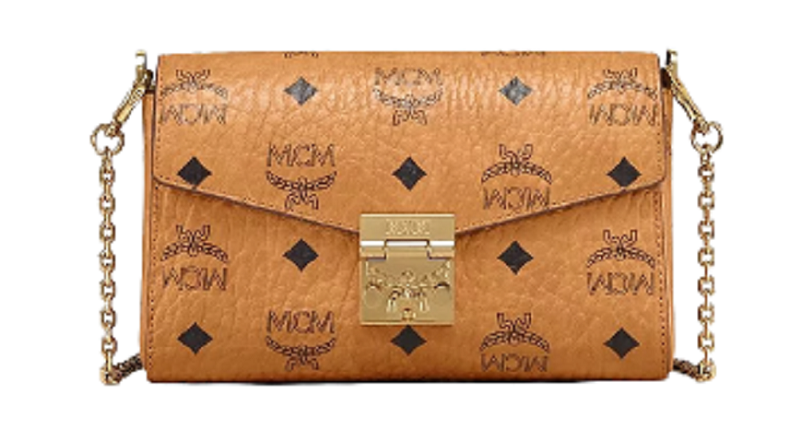 Túi MCM Small Millie Crossbody in Visetos 'Cognac' MWRAAME03CO001