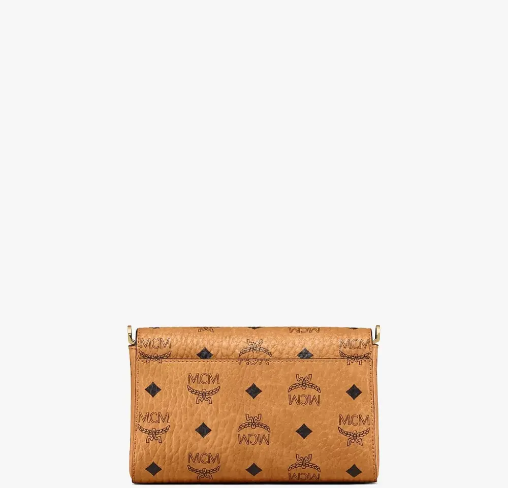 Túi MCM Small Millie Crossbody in Visetos 'Cognac' MWRAAME03CO001 - Ảnh 4