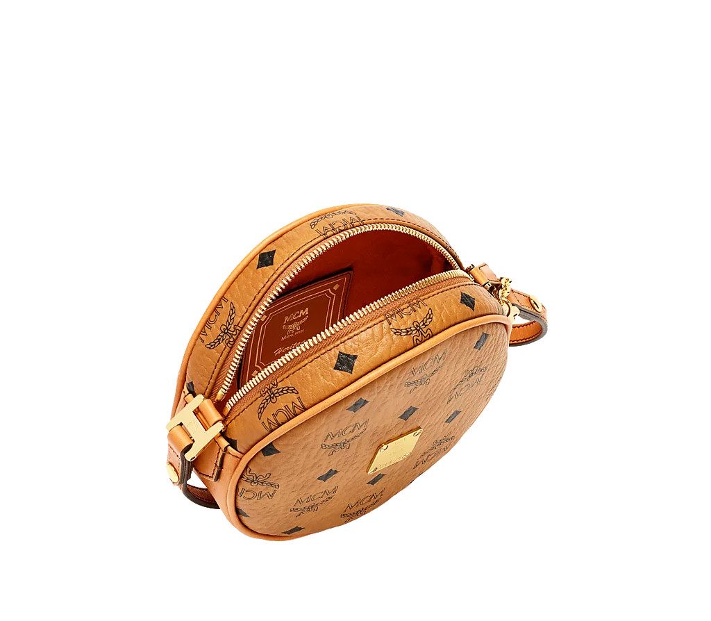 Túi MCM Medium Heritage In Visetos 'Cognac' MWRAAVI06CO001 - Ảnh 3