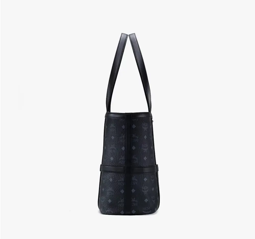 Alternative view of Túi MCM Medium Delmy Shopper In Visetos 'Black' MWPBSER01BK001