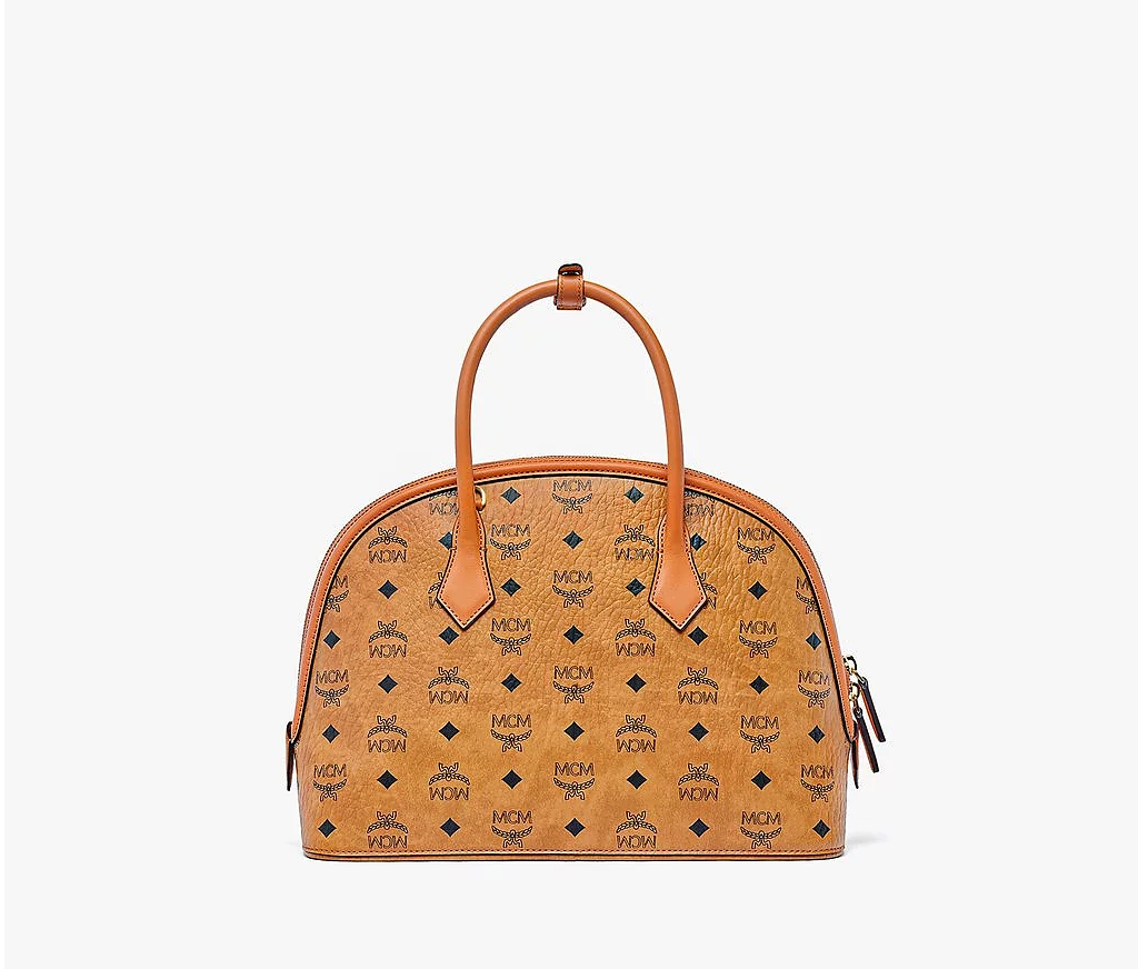Túi MCM Large Anna Tote In Visetos Cognac MWTBSNN01CO001 - Ảnh 2
