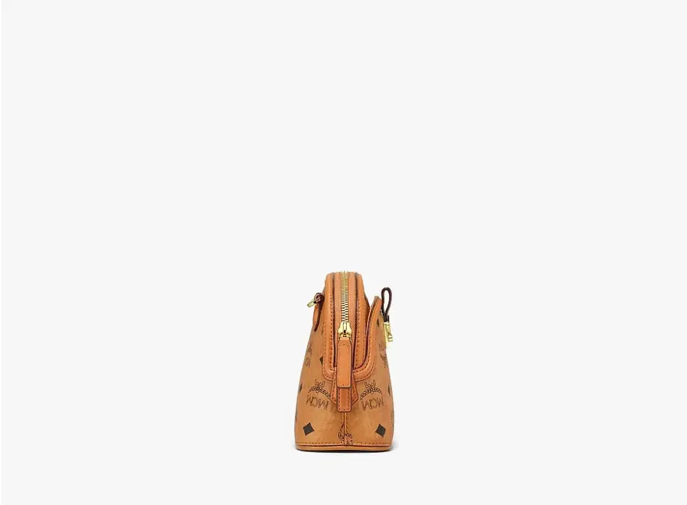 Alternative view of Túi MCM Mini Anna Crossbody In Visetos 'Cognac' MWRBSNN01CO001