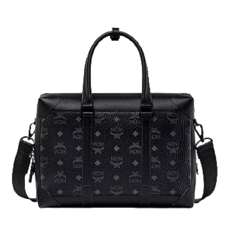 Túi MCM Medium Soft Berlin Tote In Visetos 'Black' MMTBSBF02BK001