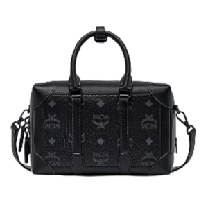 Túi MCM Small EW Soft Berlin Crossbody In Visetos 'Black' MMRBSBF03BK001