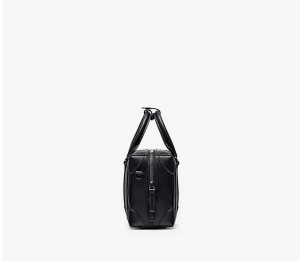 Alternative view of Túi MCM Small EW Soft Berlin Crossbody In Visetos 'Black' MMRBSBF03BK001