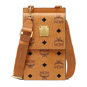 Túi MCM Crossbody Phone Case Original 'Cognac' MXZ9AVI54CO001