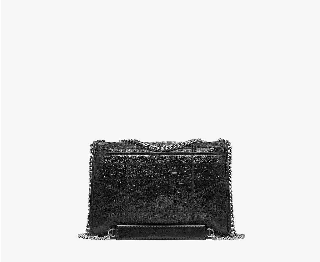 Túi MCM Large Mena Quilted Leather 'Black' MWSBSLM05BK001 - Ảnh 3