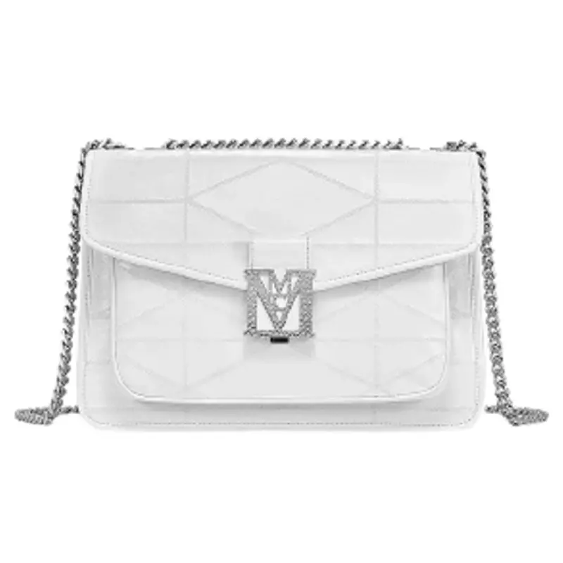 Túi MCM Mena Quilted Leather White MWSBSLM05WD001