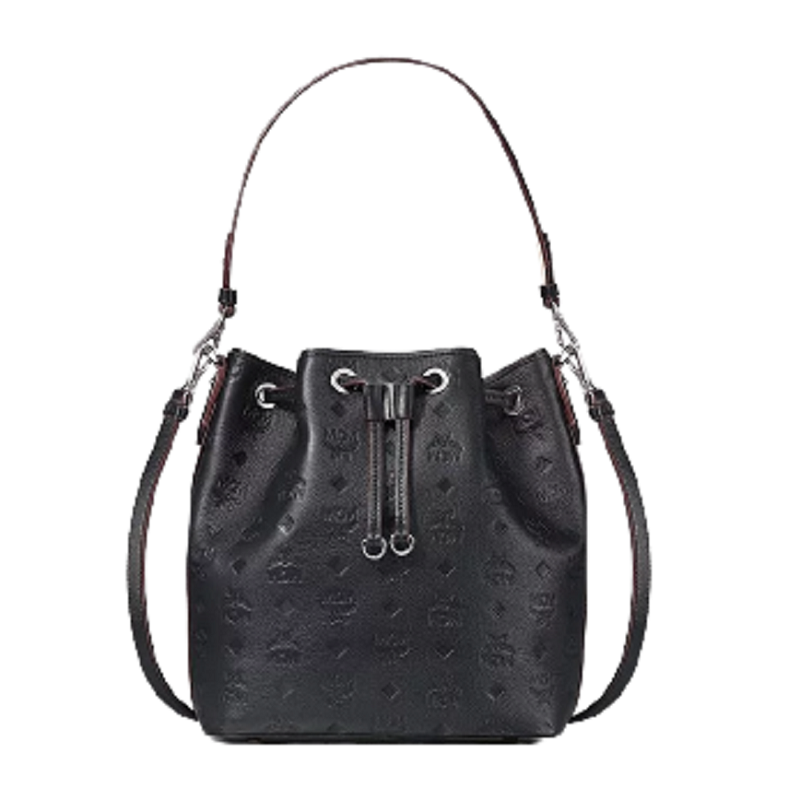 Túi MCM Essential Drawstring Bag Leather Black MWDAASE04BK001