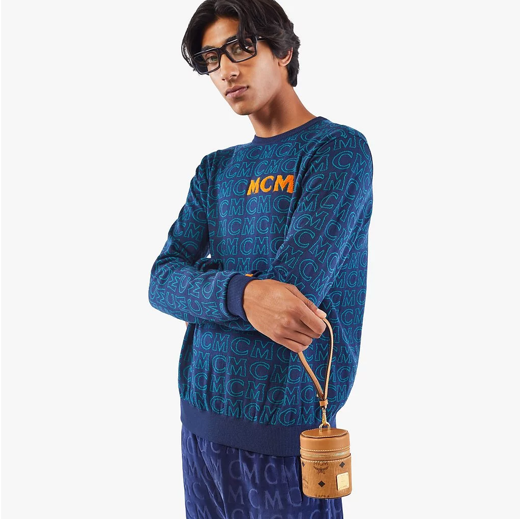 Túi MCM Cylinder Crossbody In Visetos 'Cognac' MWRAACG03CO001 - Ảnh 4