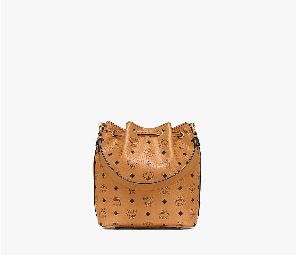 Túi MCM Essential Drawstring Bag Original 'Cognac' MWDAASE02CO001 - Ảnh 2