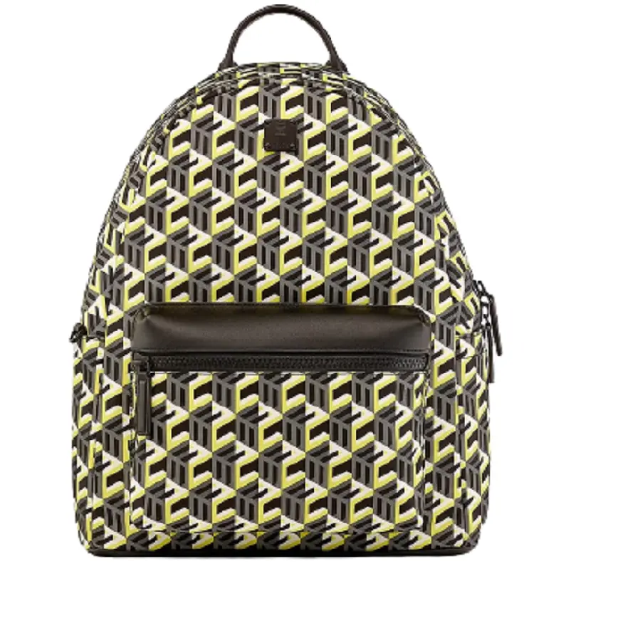 Balo MCM Stark Backpack Monogram Yellow MMKCSCK02YW001