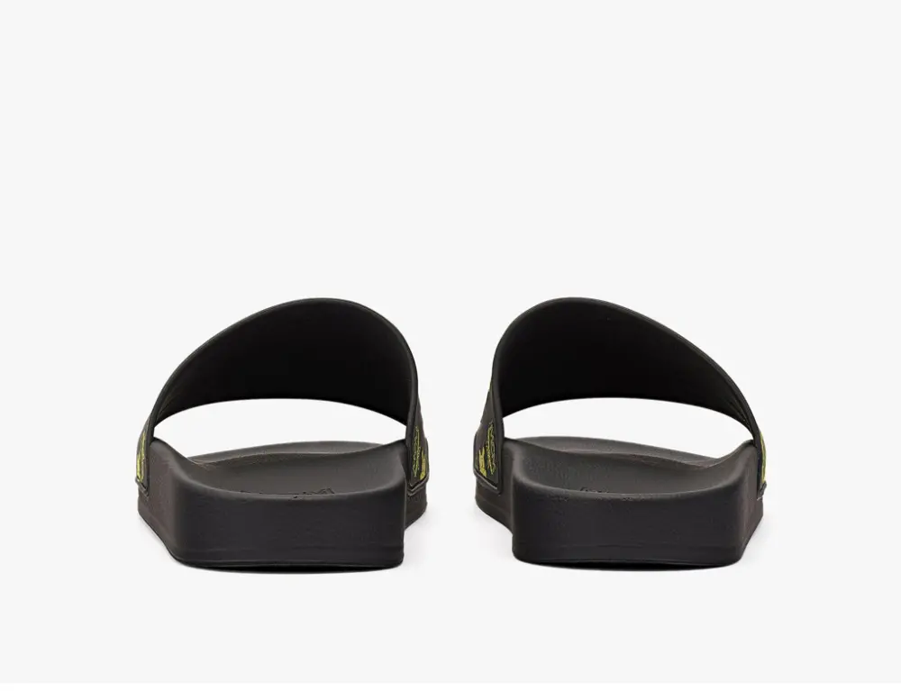 Dép MCM Pup Visetos Print Rubber Slides 'Yellow' MESCSSX02Y3040 - Ảnh 6