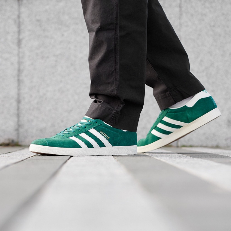 Giày Adidas Originals Gazelle 'Dark Green' GY7338 - Ảnh 3