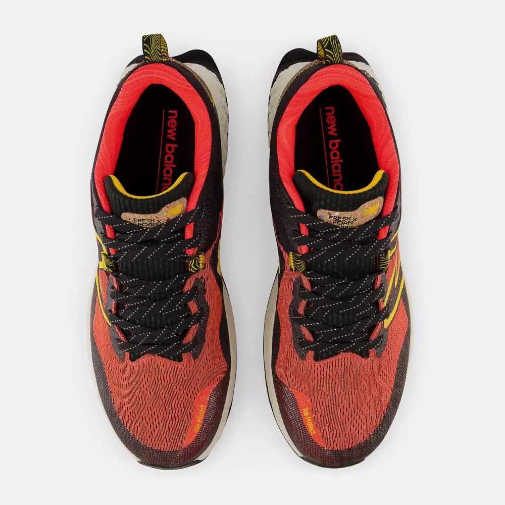 Alternative view of Giày New Balance Fresh Foam X Hierro v7 'Electric Red Black' MTHIERN7