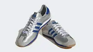 Giày Adidas Country OG Matte Silver Bright Blue IE4230 - Ảnh 5