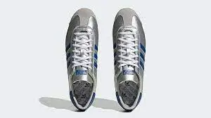 Giày Adidas Country OG Matte Silver Bright Blue IE4230 - Ảnh 4