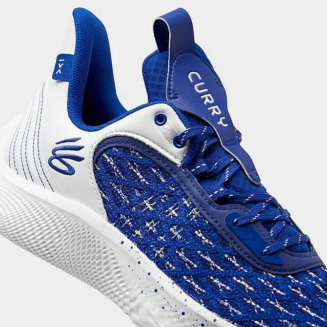Giày Under Armour Curry Flow 9 Team 'White Royal' 3025631-401 - Ảnh 7