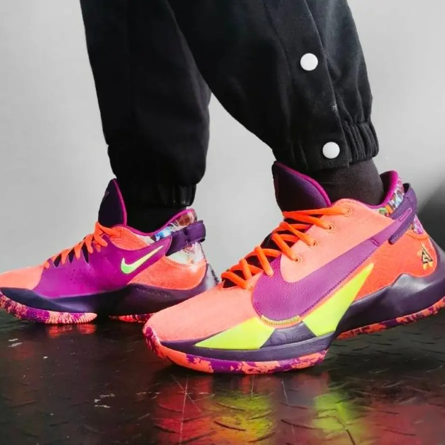 Alternative view of Giày Nike Zoom Freak 2 EP 'Bright Mango' CZ0152-800