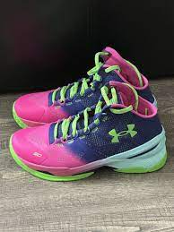 Giày Under Armour Curry 2 Retro GS 'Northern Lights' 2022 3026053-600 - Ảnh 8