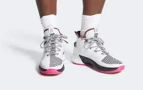 Alternative view of Giày Adidas D Rose 9 'Pink' BB7658