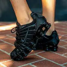 Giày Nike Wmns Shox TL 'Black' AR3566-002 - Ảnh 7