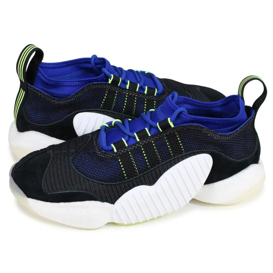 Alternative view of Giày Adidas Crazy BYW LVL 2 'Black Royal' BD7998