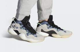 Alternative view of Giày Adidas Crazy BYW III 'Grey' EE7969