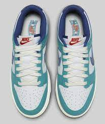 Giày Nike Dunk Low 'Teal Nebula Deep Royal Blue' FQ6870-141 - Ảnh 5