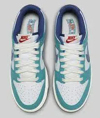 Giày Nike Dunk Low 'Teal Nebula Deep Royal Blue' FQ6870-141 - Ảnh 5