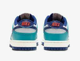 Giày Nike Dunk Low 'Teal Nebula Deep Royal Blue' FQ6870-141 - Ảnh 6