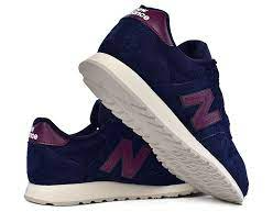 Giày New Balance Blue Purple Suede Sneakers Retro 520 WL520AN - Ảnh 4
