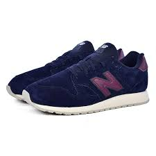 Alternative view of Giày New Balance Blue Purple Suede Sneakers Retro 520 WL520AN