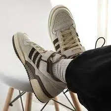 Giày Adidas Forum Low Off White Brown GX4567 - Ảnh 5