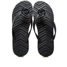 Alternative view of Dép Gucci GG Chevron Thong Sandal Black 659229-J8710-1000