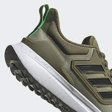Giày Adidas EQ21 Run Focus Olive Core Black Orbit Green H68086 - Ảnh 3