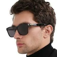 Kính Gucci Square Sunglasses Black Yellow GG0746SA-002-57 - Ảnh 3