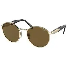 Kính Prada Pale 'Gold Dark Brown' PR56ZSZVN01T - Ảnh 3