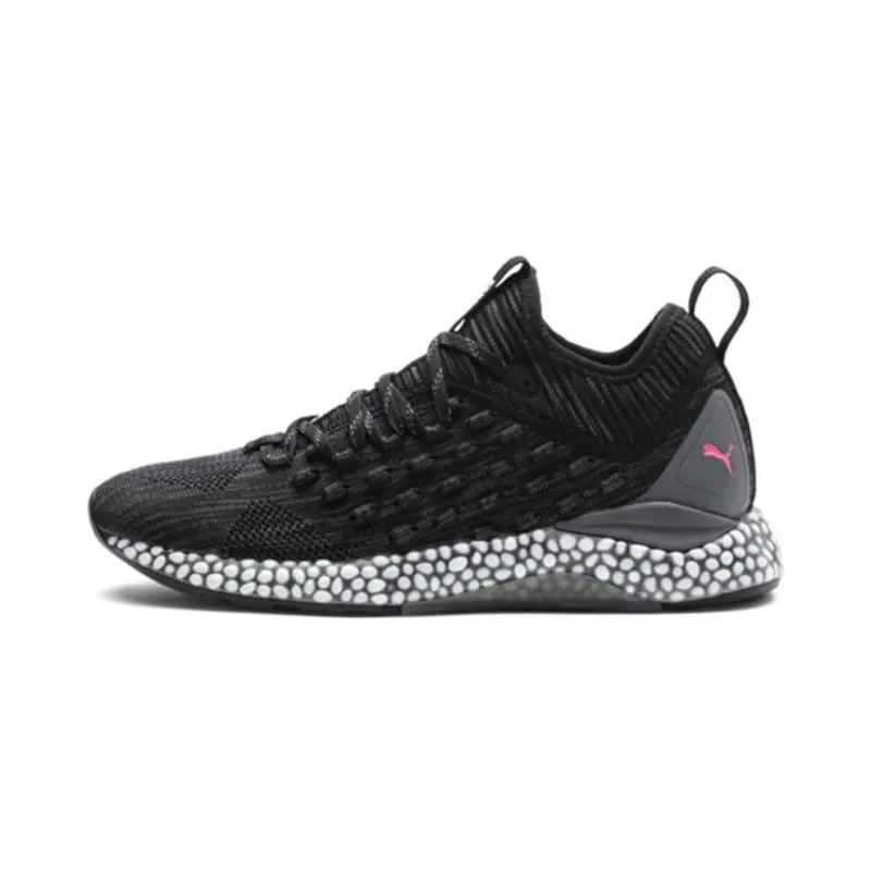 Giày Puma Hybrid Runner Fusefit Black Grey Pink 191596-01 - Ảnh 3