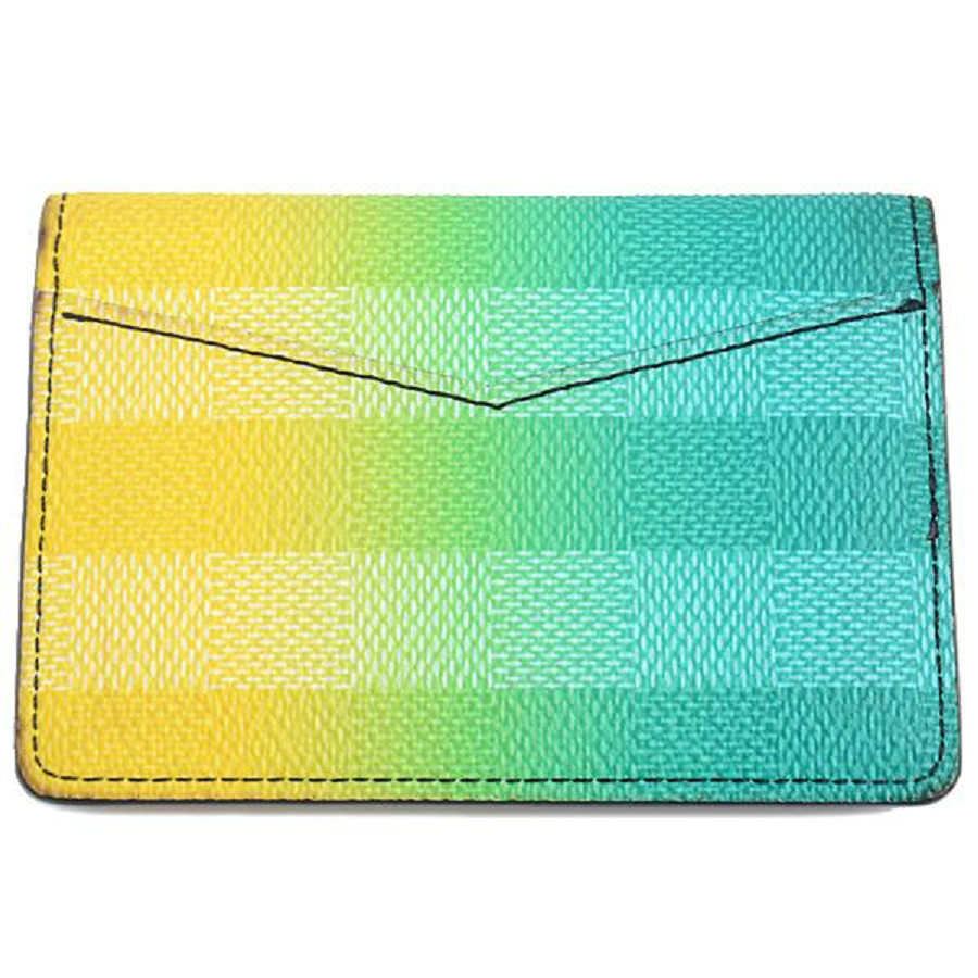 Ví Louis Vuitton Pocket Organizer 'Green' M81320