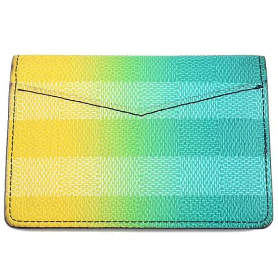 Ví Louis Vuitton Pocket Organizer 'Green' M81320