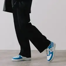 Alternative view of Giày Nike Air Force 1 Low 'Blue Patent'  FJ4801-400
