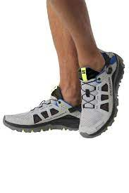 Giày Salomon Techamphibian 5 Pearl Blue Lapis Yellow 471138 - Ảnh 4