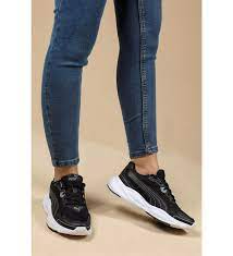 Alternative view of Giày PUMA 90s Runner 'Nu Wave - Black' 373017-01