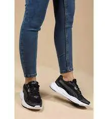 Alternative view of Giày PUMA 90s Runner 'Nu Wave - Black' 373017-01