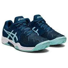 Giày Asics Gel Resolution 8 GS 'Light Indigo Clear Blue' 1044A018-406 - Ảnh 3