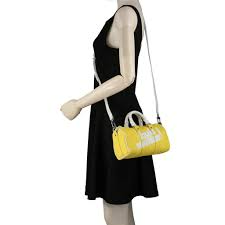 Túi Louis Vuitton Keepall XS 'Yellow Leather' M80842 - Ảnh 3