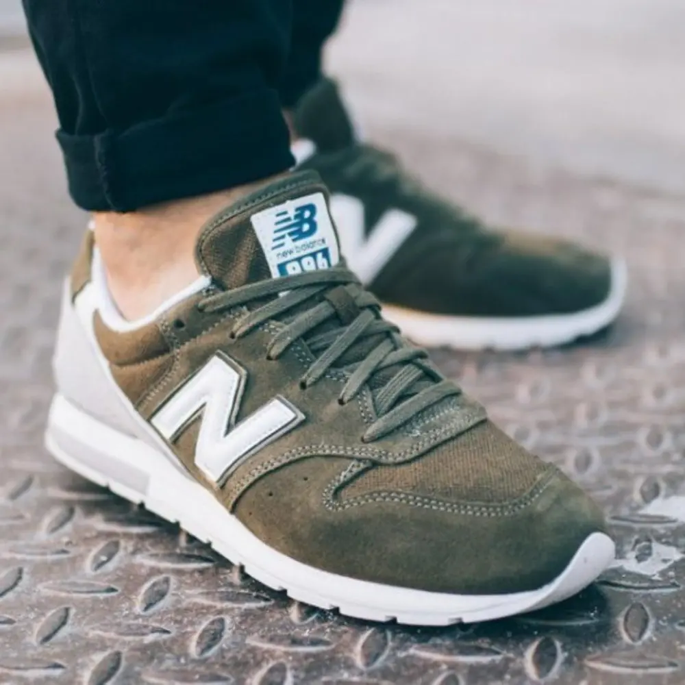 Alternative view of Giày New Balance 996 Brown Green MRL996JZ