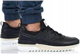 Giày New Balance 574 Sport 'Black Tan' MS574LSB - Ảnh 5