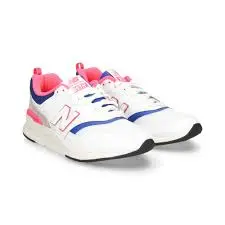 Giày New Balance 997 'White Pink Blue' CM997HAJ - Ảnh 6